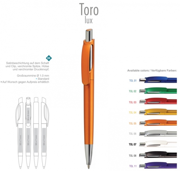 Kugelschreiber TORO LUX